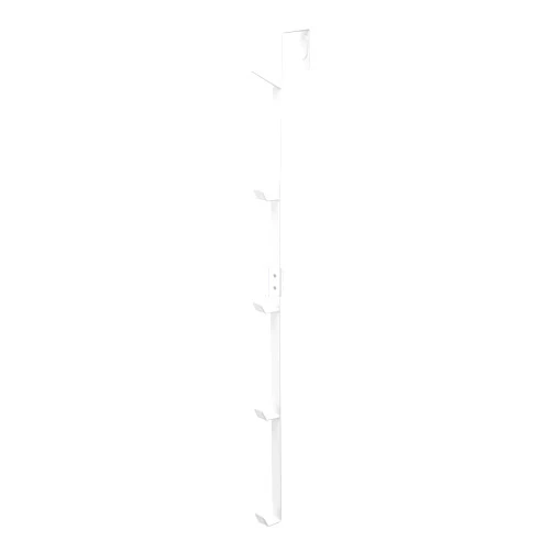 Yamazaki Home Over The Door Hooks - Vertical Hanging Coat Rack, Steel, Over-the-Door, No Assembly Req., Fits Doors up to 1.375