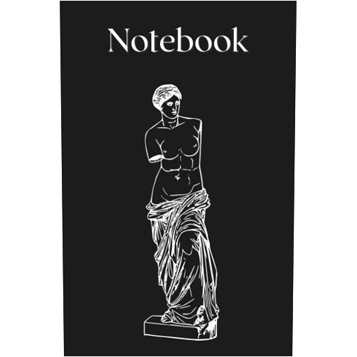 Gennaro PTLT éditions Notebook Venus de Milo : Keep Your Thoughts Organized with Our Stylish Notebooks - 100 sheets, 6x9 po