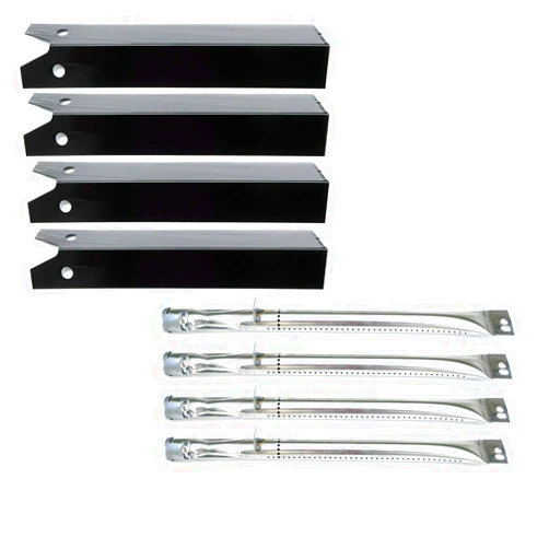 Direct store Parts Kit DG198 Replacement for Uniflame Pinehurst GBC850W Gas Barbecue Grill Burner,Heat Plate