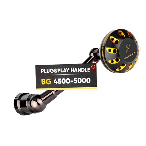 GOMEXUS Power Handle for Daiwa BG 1500-8000(Choose Option for Different Size) 【Notice】 Please do not Adapt to Other reels to Avoid Damage to The Reel, and Pay Attention to The Size of The Handle