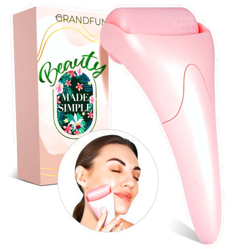 GRANDFUN Christmas Stocking Stuffers Women Gifts: Ice Roller for Face Eye Body Unique Present Ideas Gadget for Wife Mom Her Girl Who Have Everything Skincare Face Roller Facial Massager Beauty Skin Care Tools