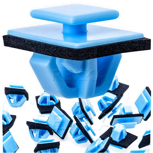 Rexka 20pcs Door Liftgate Body Side Wheel Flare Rocker Moulding Retainer Clip for Hyundai Kia 87756-1F000 Elantra Santa Fe Kona Palisade Tucson Veloster Cadenza Forte NIRO Soul Sportage