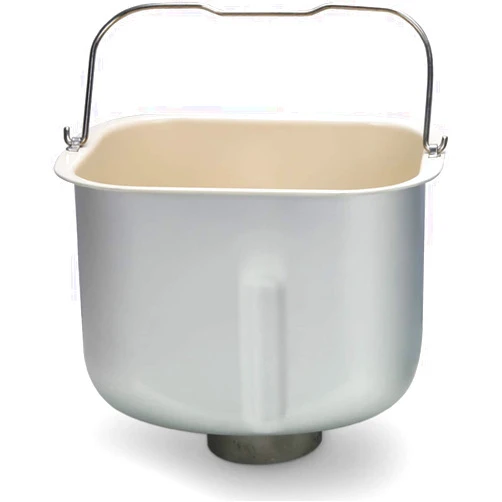 KBS Bread Machine Liner, Bread Pan with Kneading Paddle for 2LB KBS Bread Machine, KBS Bread Maker Universal Replacement Parts, Premium Ceramic pan