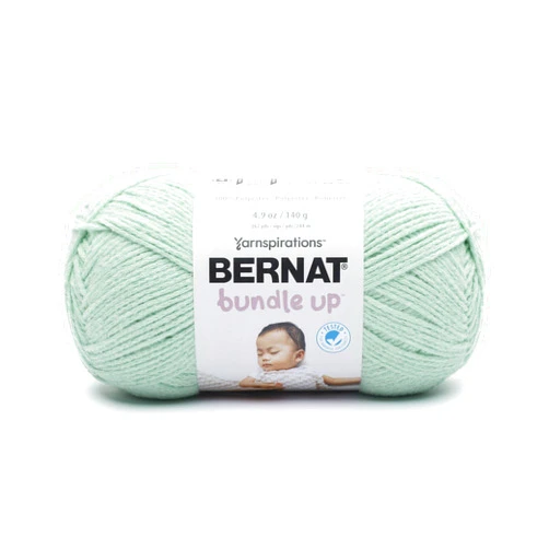 Bernat Bundle UP SB Solids Yarn, 140g, Green Mist