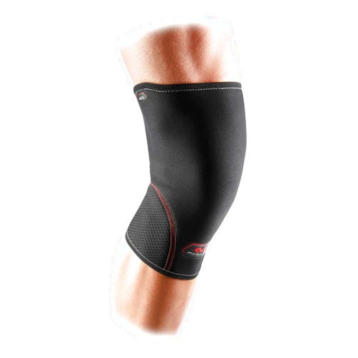 McDavid Knee Compression Sleeves. Lightweight Neoprene Support, Men/Women, for Left & Right Knee, Fits Men & Women, Includes 1 Sleeve, Black