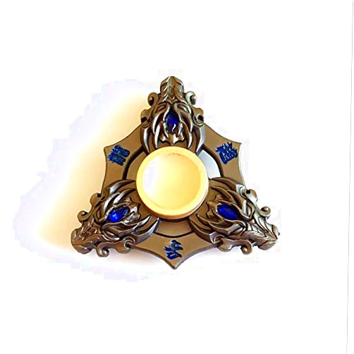 Mtele Fidget Spinner Metal Hand Spinner EDC ADHD Focus Toy Ultra Durable High Speed Anxiety Relief Toy,Black ZHAOZILONG
