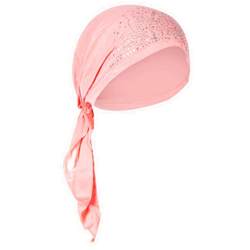 Generic Muslim Women Loss 8PCS Cotton Wrap Head Scarf Hat Stretch Turban Hair Baseball Caps I Putt Out Hat