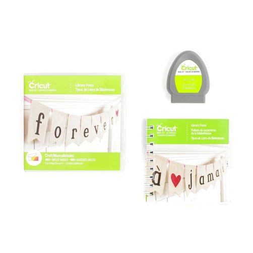 Cricut® Library Fonts Cartridge