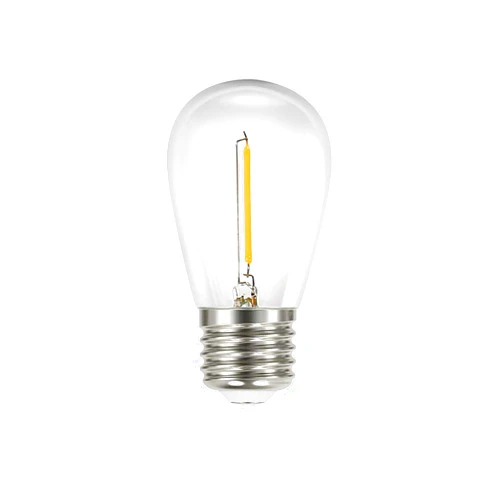 CHNXU 10 Pack Vintage Glass Bulbs, Special Light Base, Only for CHNXU 57ft String Lights Replacement Bulbs