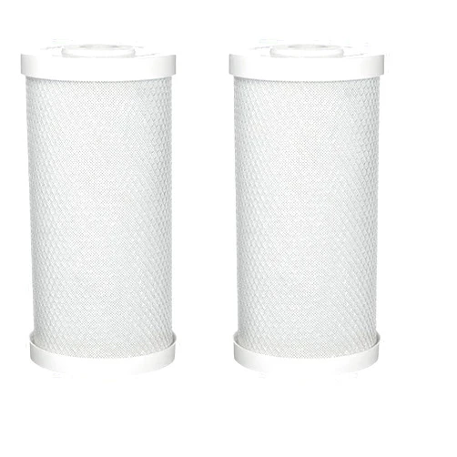 CFS – Large Capacity Granulated Activated Carbon Whole House Water Filter, Sump Style Water Filter Cartridge Compatible with 4WH-HDGAC-F01 Models – Reduces Sediment, Chlorine Taste & Odor (2 Pack)