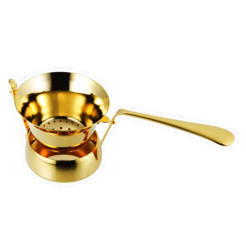 CASUAL PRODUCT 510687 Old English Tea Strainer, Gold