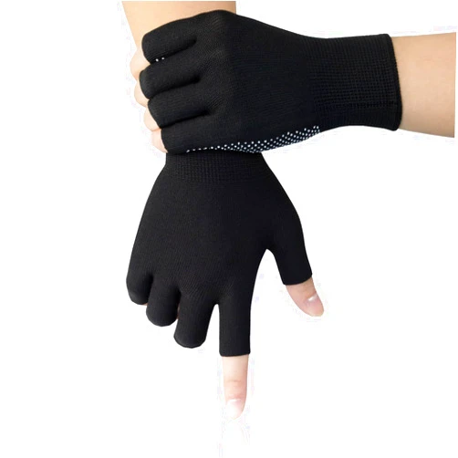 Leetye Mei Fingerless Gloves for Men and Women, Winter Gloves Workout Gloves for Weightlifting, Lightweight, Breathable Fitness Gloves, Running Gloves for Gym Lifting Weight Cycling