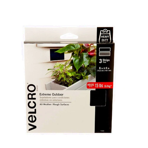 VELCRO Brand Outdoor Wide Heavy Duty Strips | 6