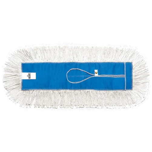 Nine Forty Industrial-Grade 18x5 Cotton Dust Mop Head Refills, Perfect Replacement for Busy Home, Gym, Industrial and Commercial Spaces, Heavy-Duty Mop for Janitorial & Housekeeping Needs - 1 Pack
