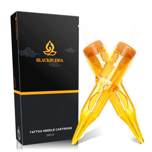 BLACKBUDDA Tattoo Needles 20pcs 1003RL for Wormhole, Solong, Dragonhawk, Ambition, HAWINK, Mast, Tattoo Cartridge Needles Round Liner for Tattoo & Artist (3R-0.30MM)