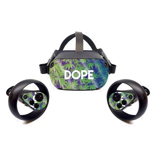 MIGHTY SKINS MightySkins Glossy Glitter Skin for Oculus Quest - Dope | Protective, Durable High-Gloss Glitter Finish | Easy to Apply, Remove, and Change Styles | Made in The USA