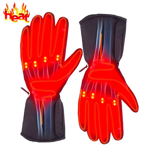 Autocastle Battery Heated Gloves - Electric Hand Warmers for Men and Women, Indoor and Outdoor Use - Thermal Liners for Climbing, Hiking, Cycling in Winter