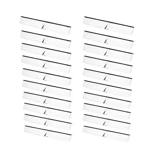 Kare & Kind Metal Candle Making Wick Holder Bars- 20-Pack - Candle Wick Centering Device -Metal Wick Holder - Candle Making Kit, Candle Making Supplies