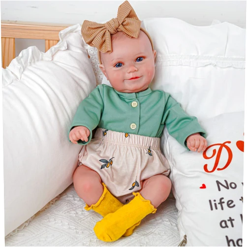 BABESIDE Reborn Baby Dolls, 20Inch Cute Soft Vinyl Realistic-Newborn Baby Dolls Poseable Real Life Lifelike Baby Dolls w/Doll Accessories for 3+ Year Old Girls