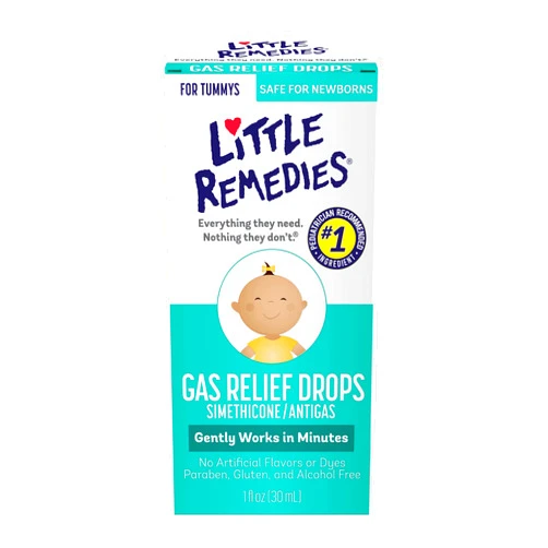 Little Remedies Gas Relief Drops, Natural Berry Flavor, Safe For Newborns, 1 fl oz