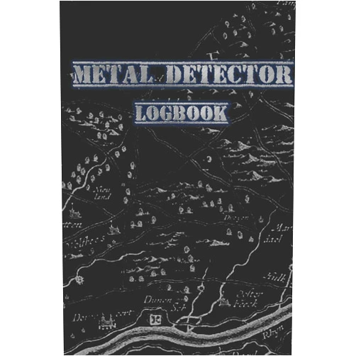 Eric Stockdo metal detector logbook: logbook to write down details of items found during metal detecting