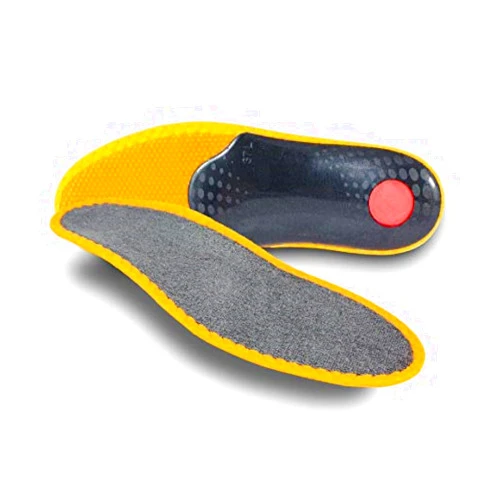 pedag Sneaker Magic Step Athletic Shoe Insoles, Handmade in Germany, Supporting The Ball, Arch and Heel of The Foot, Memory Foam Bed and Terrycloth Top, W9 / M6 / EU 39