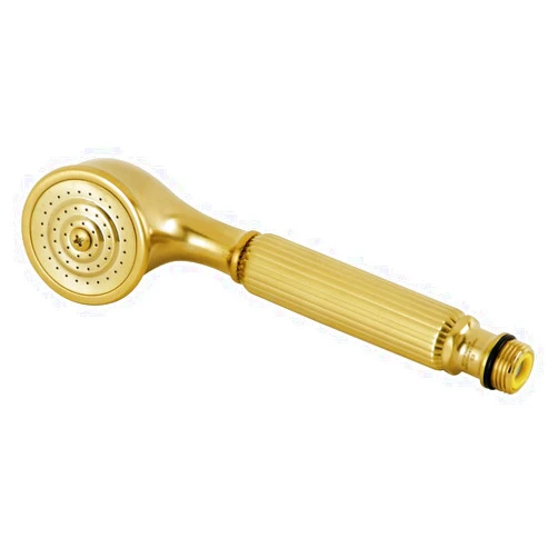 Kingston Brass K103A7 Restoration Hand Shower Head, Brushed Brass 8.31 x 2.19 x 2.06