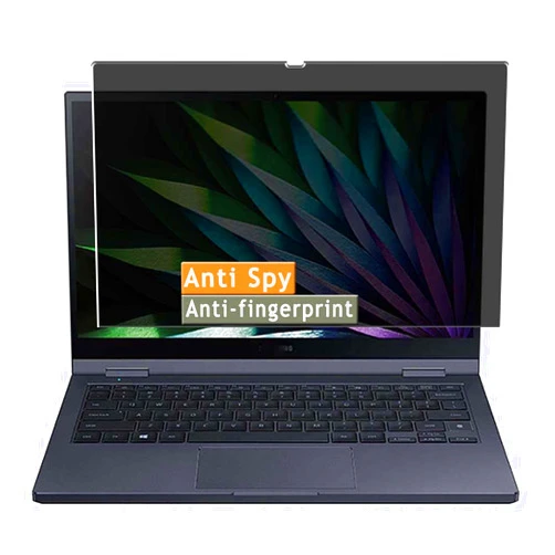 Vaxson Privacy Screen Protector, compatible with Samsung Galaxy Book Flex2 ⍺ Flex 2 Alpha 13.3