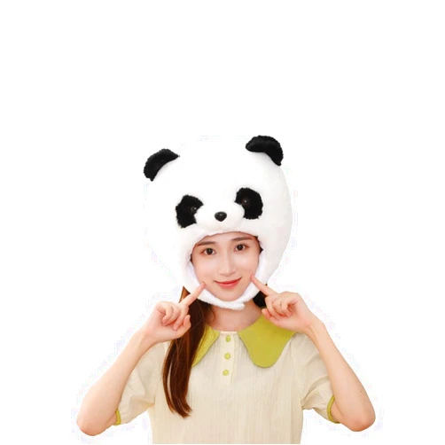Yanmcxly Funny Dress Up Hat Cute Panda Turtle Headgear Cosplay Party Costume Headgear