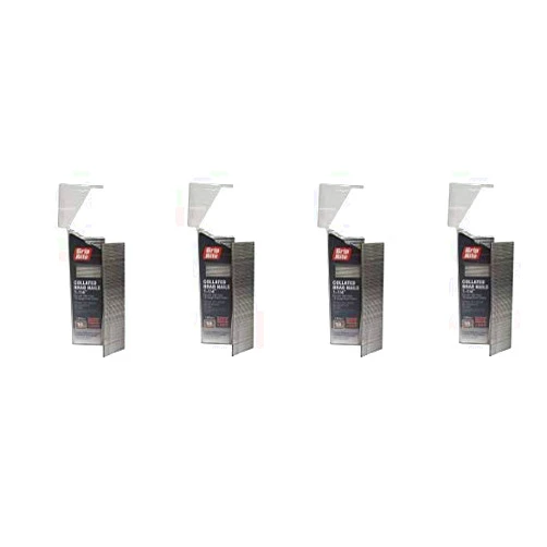Grip Rite Prime Guard MAXB64876 18-Gauge 304-Stainless Steel Brad Nails in Belt-Clip Box (Pack of 1000), 1-1/4