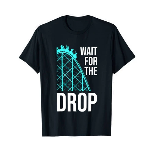 Carnival Ride Operator Best Roller Coaster Gifts Funny Roller Coaster Designs Kids Boys Girls Amusement Park T-Shirt