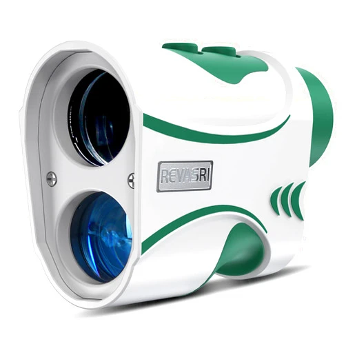REVASRI Range Finder for Golf and Disc Golf, Measure in Feet Yards, Elevation and Slope Calculation, Pin Lock and Vibration, 1000 Yards Rechargeable Rangefinder