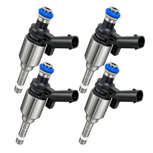 YLATG Fuel Injectors for Audi A3/A4/A5/A6/Q3/Q5/TT, Compatible With VW Tiguan/CC/GTI/EOS/Jetta/Passat/Passat CC/Beetle, 2008-2017 L4 2.0L,06H906036G(4 Pcs)