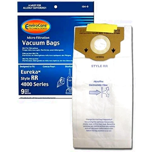 EnviroCare Replacement Micro Filtration Vacuum Cleaner Dust bags made to fit Eureka Style RR Uprights 27 Bags