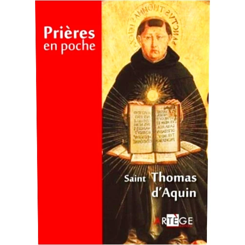 Thomas d' Thomas d'Aquin Prières en poche - Saint Thomas d'Aquin