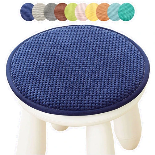 MCOSU Stool Cushion Round 12/14/16/18/10inch Round Chair Cushions with Ties for Dining Chairs Round Seat Pads/Cushions(Colour9,25cm/10inch)