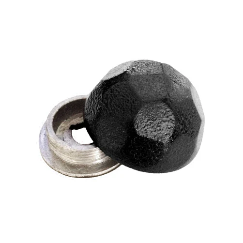 Ozco Building Products 56622 1-1/4-inch Hammered Dome Cap Nut, (10 per Pack)