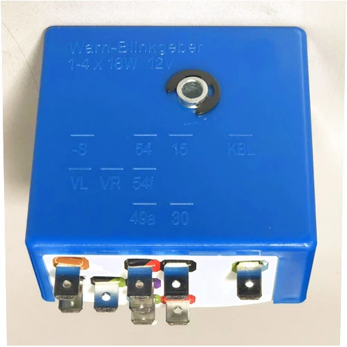 Moore Parts 9 Prong Turn Signal Flasher Relay. Compatible with Classic Volkswagen Bug, Ghia, Bus