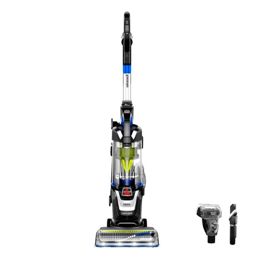 BISSELL Pet Hair Eraser Turbo Lift-Off Vacuum, w/ Self-Cleaning Brush Roll, HEPA Filtration, Powerful Pickup with TurboBrush Pivot Tool & LED-lit dusting & Crevice Tool, 3774F