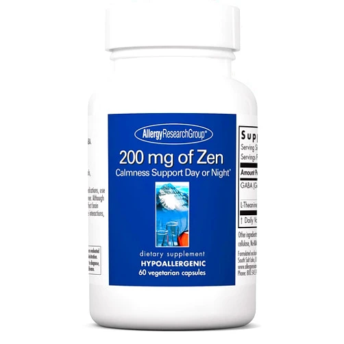 Allergy Research Group 200 mg of Zen (60 Capsules)