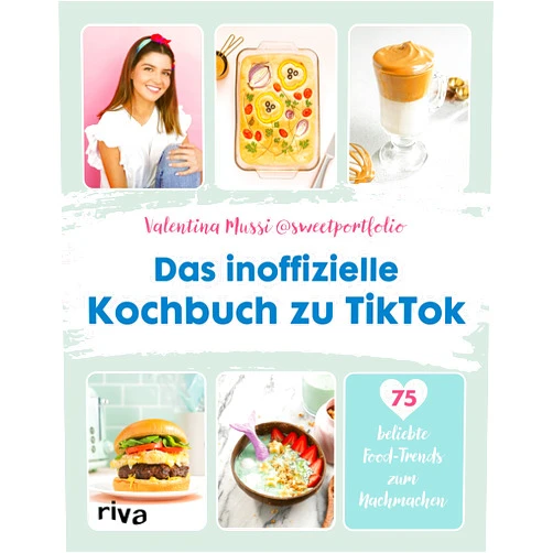 German Edition by Valentina Mussi (Author), Martina Fischer (Translator) Format: Kindle Edition Das inoffizielle Kochbuch zu TikTok: 75 beliebte Food-Trends zum Nachmachen. Pasta, Feta, Ramen, Tassenkuchen, Cloud Bread, Dalgona Coffee, Matcha Latte ... werden und viral gehen (German Edition)