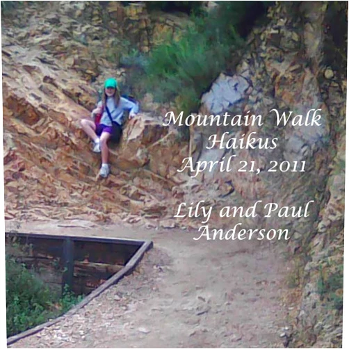 Paul C Anderson,Lily Anderson Mountain Walk Haikus