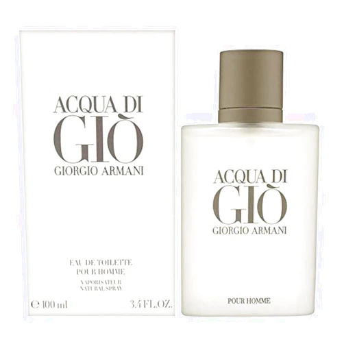 Armani Beauty Giorgio Armani Acqua Di Gio Eau de Toilette Spray for Men, 3.4 Ounce (Pack of 1)