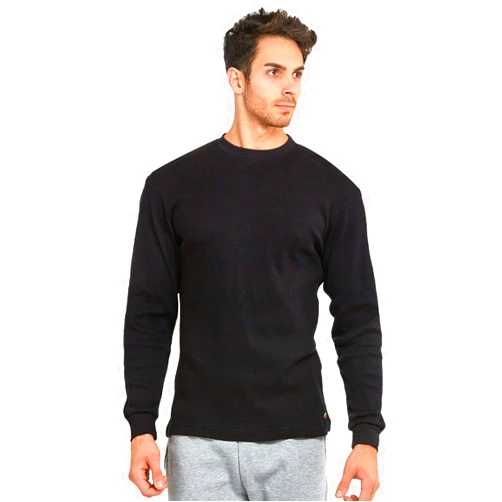 Cottonbell Men's Classic Waffle-Knit Thermal Top