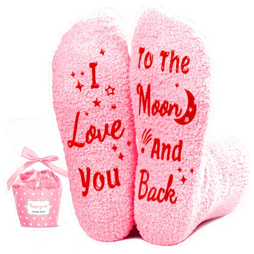 HAPPYPOP Girlfriend Valentine Gifts Socks Women - Funny Gifts for Her Girlfriend from Boyfriend