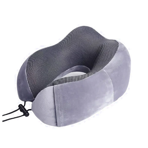 NRUTTBDCU Travel Neck Pillow for Airplane Sleeping,Car Sleep Neck Pillow,Memory Foam Travel Pillow Adjustable Comfortable Breathable Cover Portable Accessories