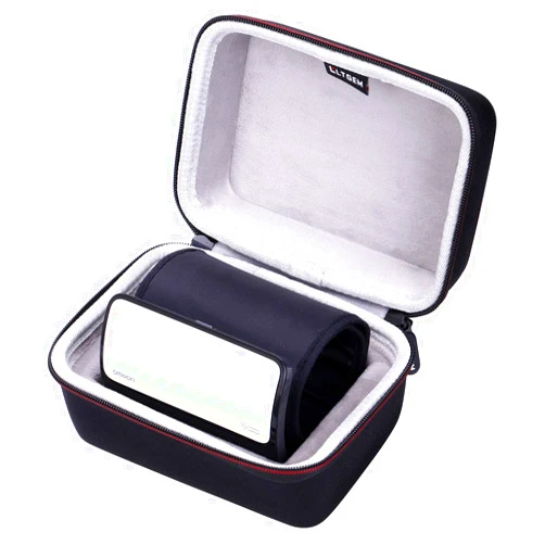 L LTGEM LTGEM Hard Case for Omron BP7000 Evolv Bluetooth Wireless Upper Arm Blood Pressure Monitor & HEM-7600T-BK - Travel Protective Carrying Storage Bag