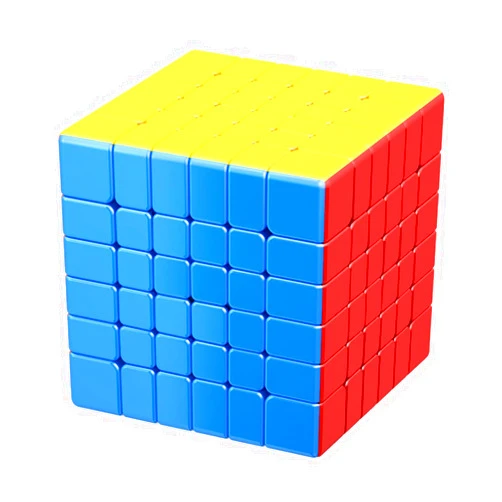 HELLOCUBE MOYU MEILONG 6x6x6 V2 Speed Cube Stickerless Magic Cube Puzzle Toy