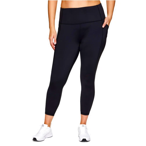 RBX Active Women's Plus Size Stretch Ankle/Full Length Workout Running Gym Yoga Leggings