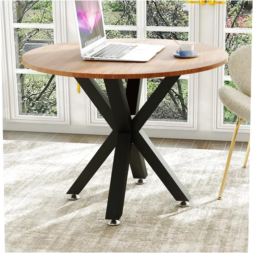 Sumatos Metal Table Base for Coffee Table,28 Inch Dining Table Legs, Heavy Duty Desk Legs for Glass, Marble, and Wood Table Tops, Furniture Legs for Home,Kitchen,Office(Black)